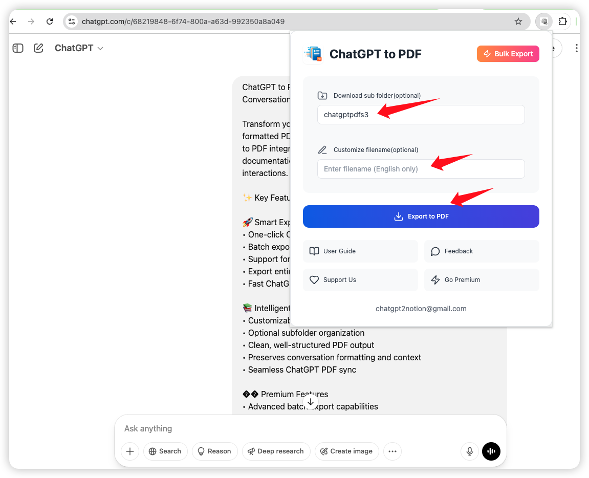 How to Use ChatGPT to PDF